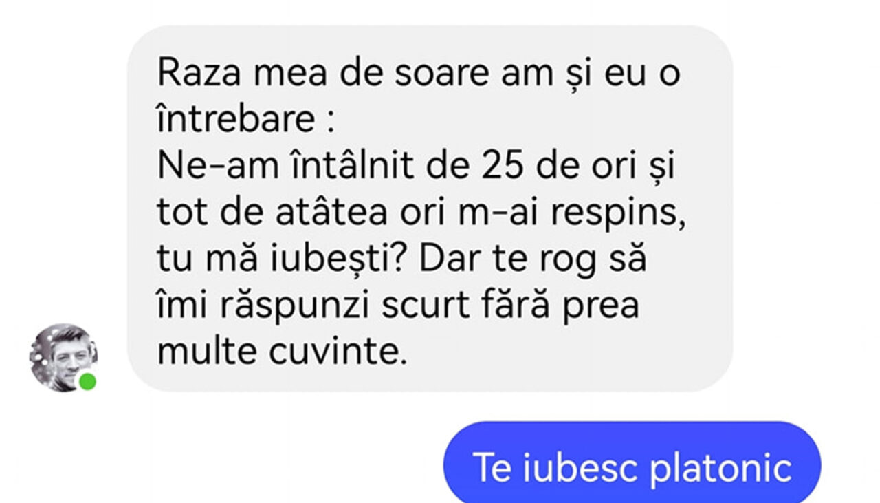 BANCUL ZILEI | „Raza mea de soare, am și eu o întrebare”
