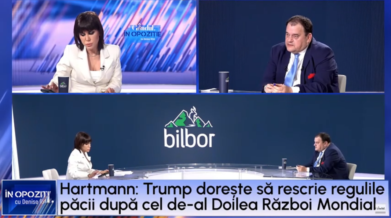 H. D. Hartmann: „TRUMP dorește să rescrie regulile păcii de după Al Doilea Război Mondial”