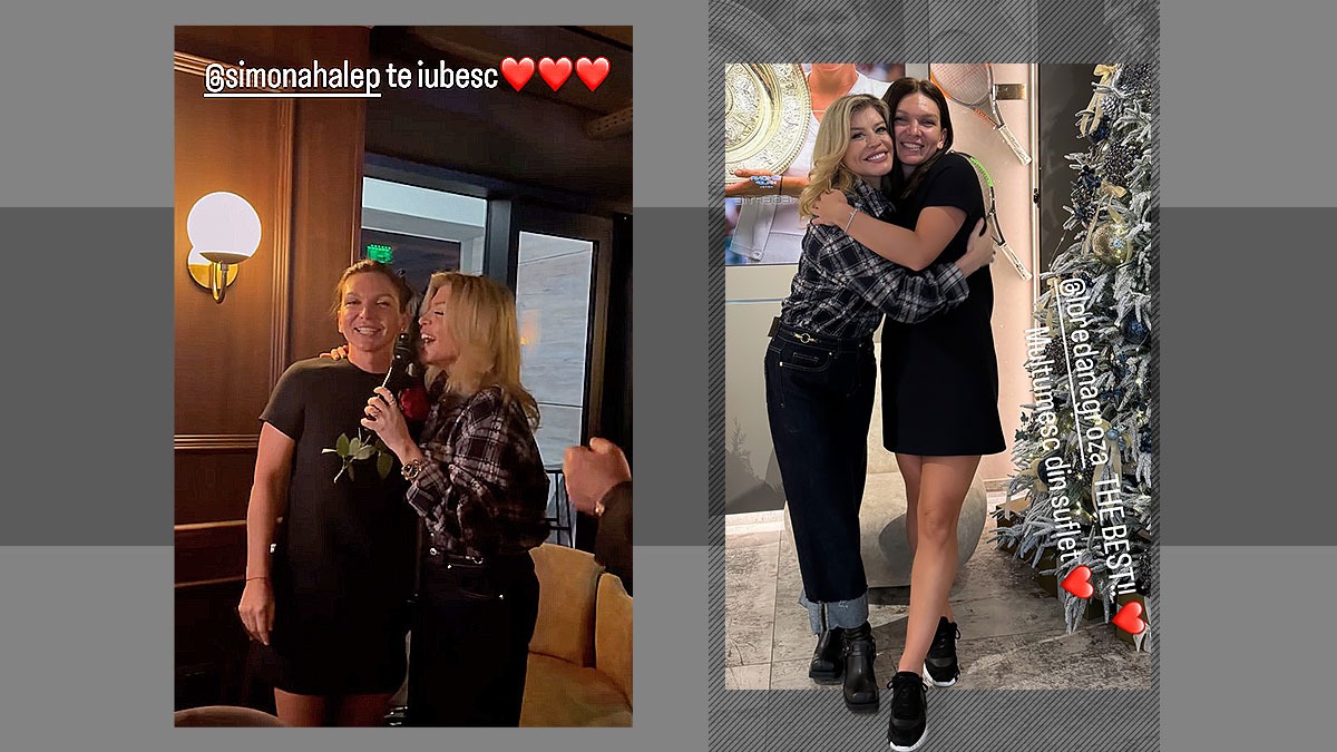 Simona Halep a petrecut REVELIONUL alături de Loredana Groza