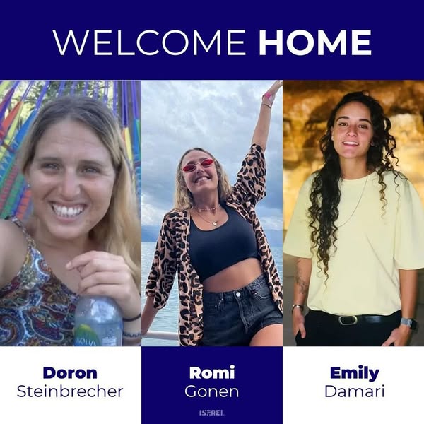 Mesajul Ambasadei Israelului în România, după eliberarea a două OSTATICE cu origini românești.  „De 471 de zile așteptăm acest moment…”