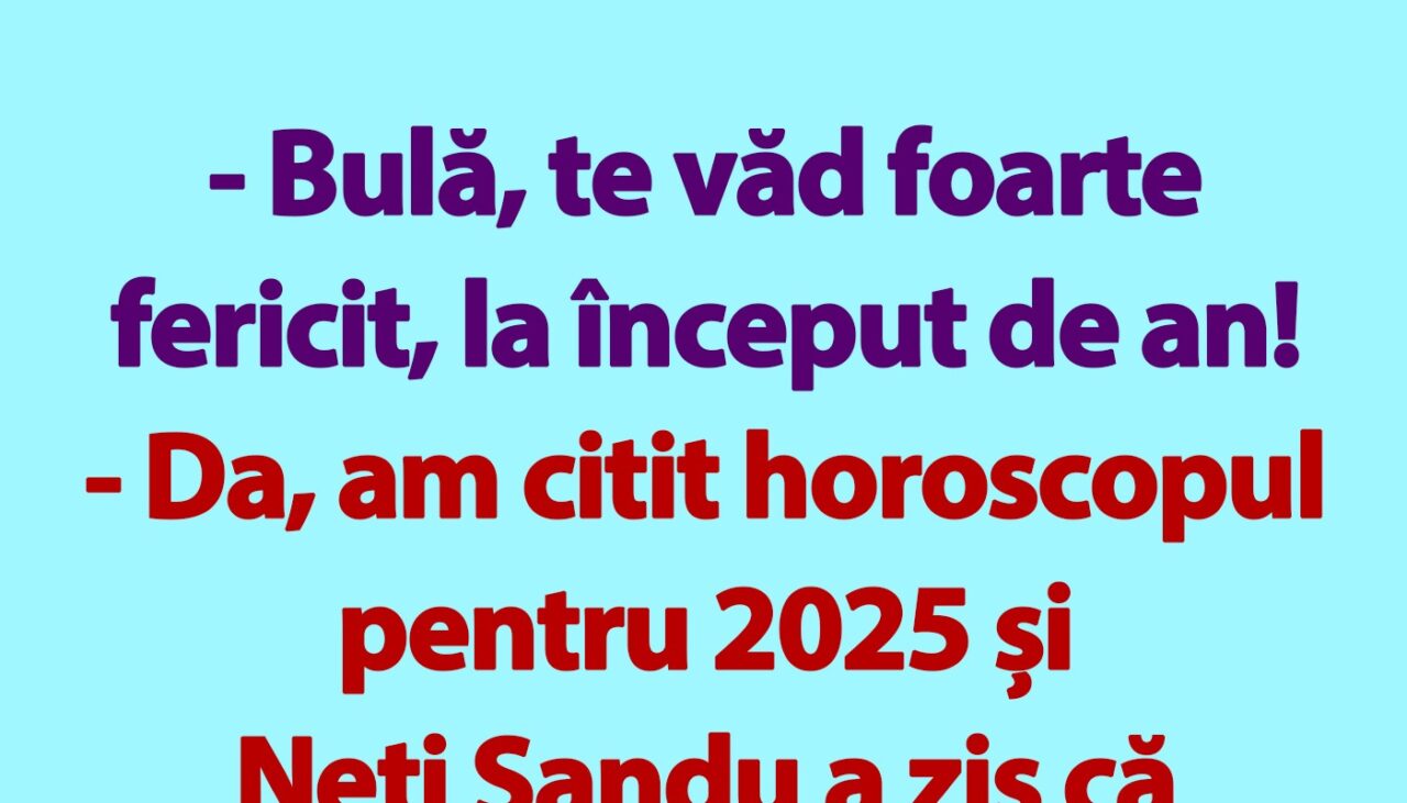 BANC | Bulă și predicția lui Neti Sandu pentru 2025