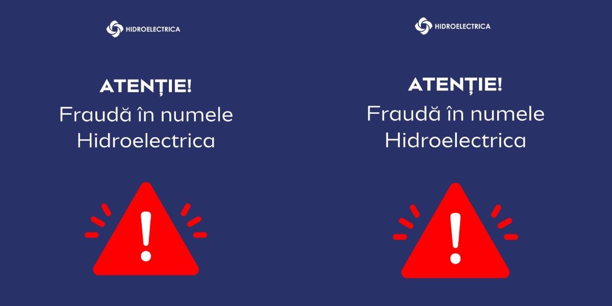 Hidroelectrica, AVERTISMENT către clienți: „Atenție la FRAUDE!”