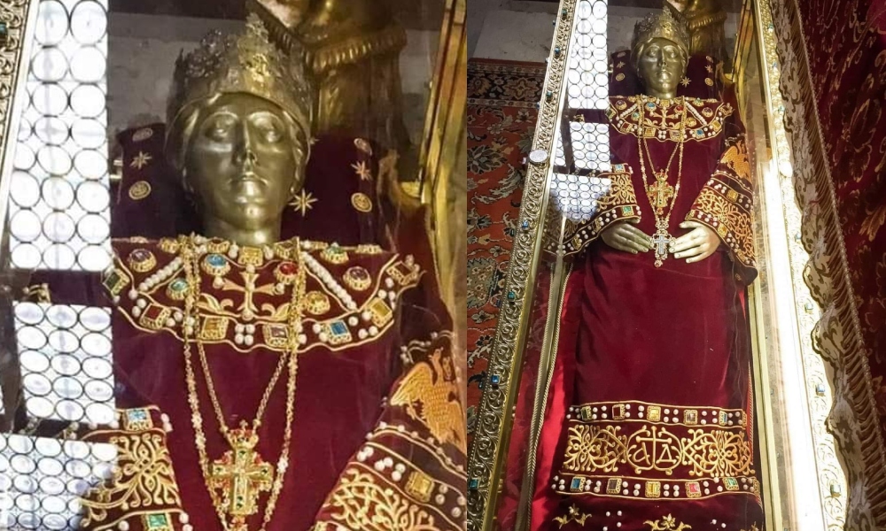 Eveniment important pentru CREȘTINI. Moaștele Sfintei Împărătese ELENA, aduse de la Veneția la Mănăstirea Pantocrator din județul Teleorman