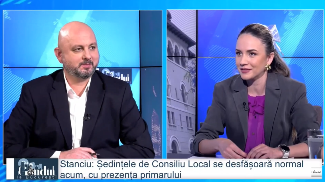 Daniela Stanciu, viceprimar Sectorul 1: „Ședințele de Consiliu Local se desfășoară normal acum, cu prezența primarului”