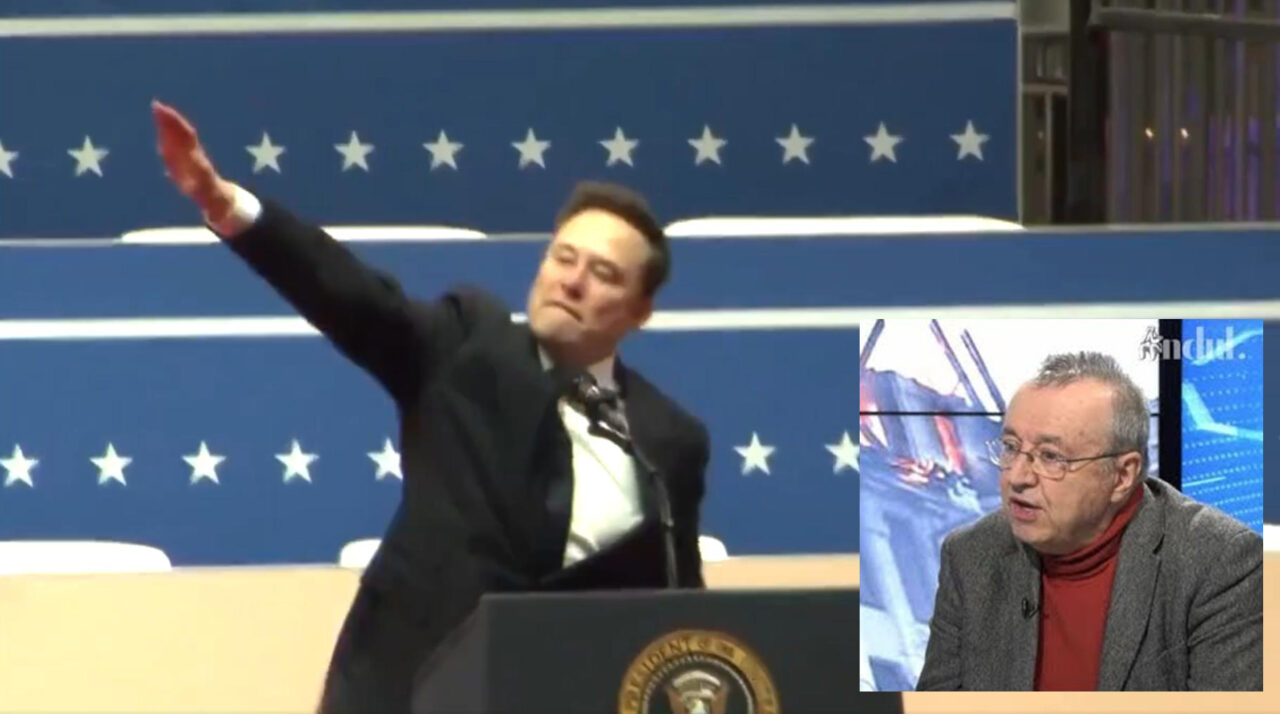 Elon Musk a făcut salutul NAZIST pe scenă, după învestirea lui Donald Trump! Ion Cristoiu: „L-a demascat Digi pe Musk. E fascist. Ca și C. Georgescu”