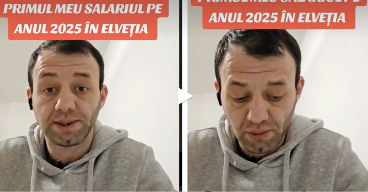 Ce SALARIU are Tudor, un muncitor român care muncește în Elveția: „Mai sunt niște bonusuri”