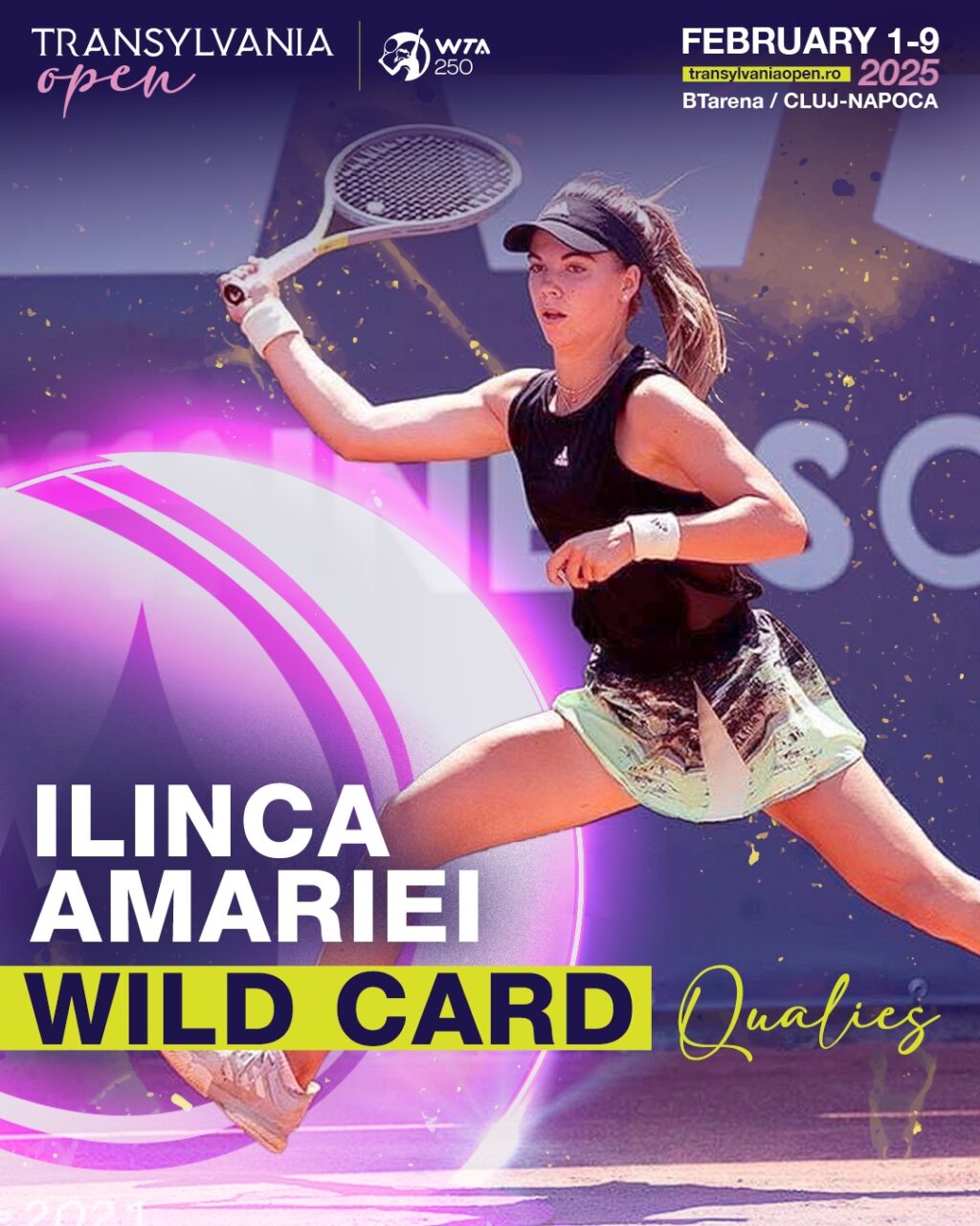 Lista oficială a jucătoarelor din calificările Transylvania Open 2025