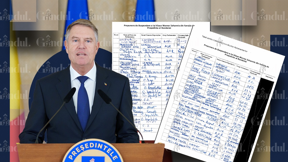 Parlamentarii POT și AUR au semnat pentru demiterea lui Klaus Iohannis/ Cum arată LISTELE de semnături