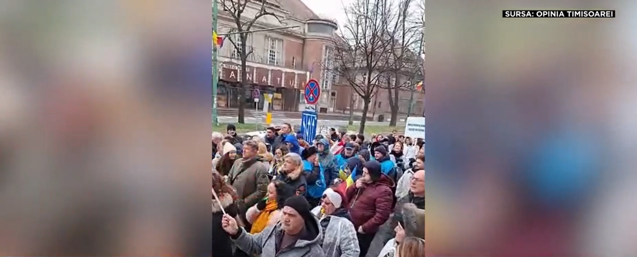 PROTEST în Timișoara, după închiderea Maternității „Odobescu”. Orașul a rămas, astfel, cu o singură unitate sanitară pentru nașteri