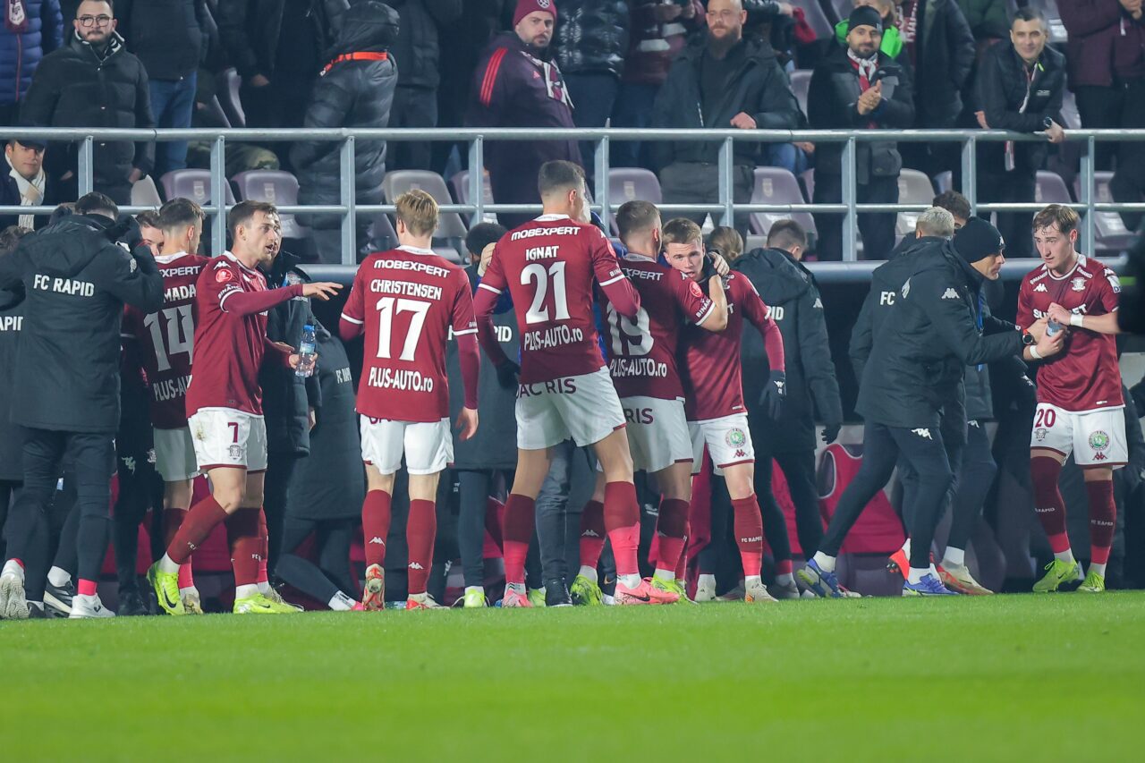 Rapid a învins Poli Iași, 2-1. Echipa lui Marius Șumudică e pe LOC de play-off. „Trebuie să le batem pe alea mari”