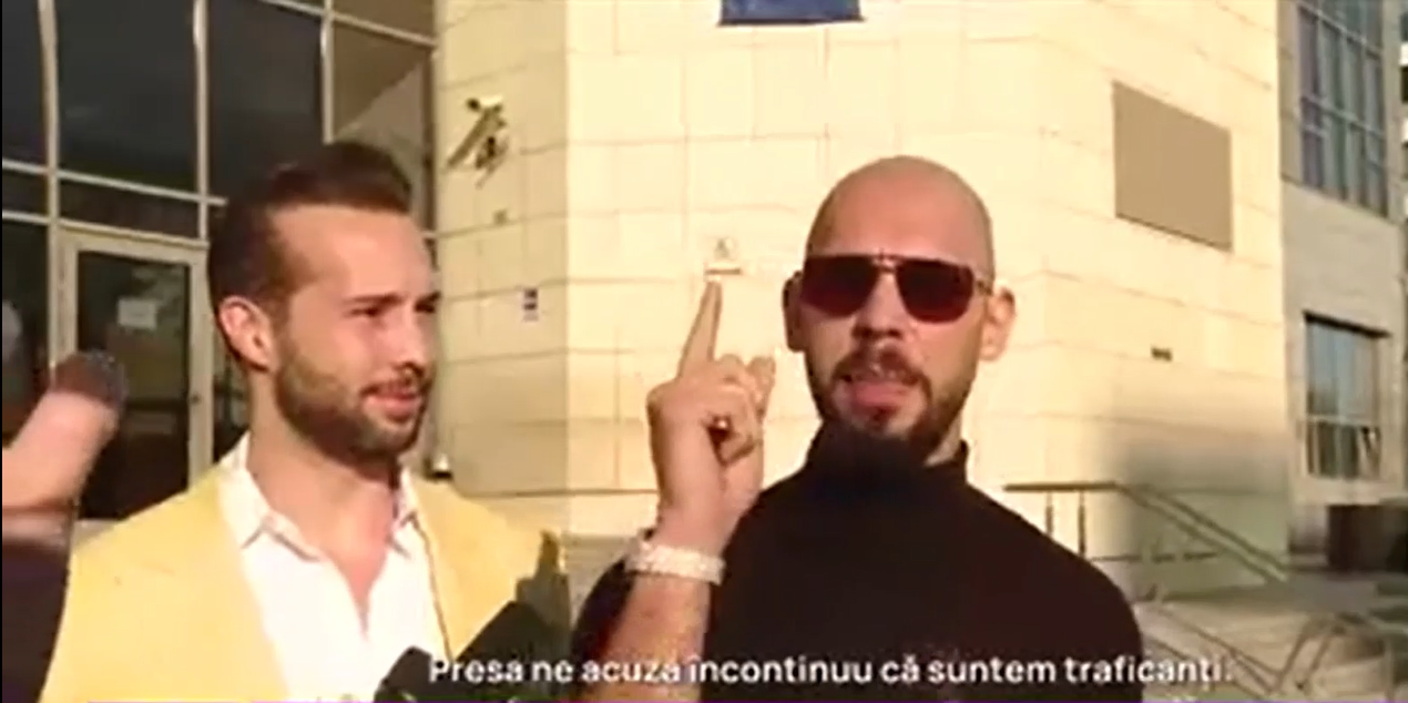 Andrew Tate, SFIDĂTOR în fața Tribunalului București: „Am o datorie divină. Prefer să-mi spuneți: domnule viitor prim-ministru”