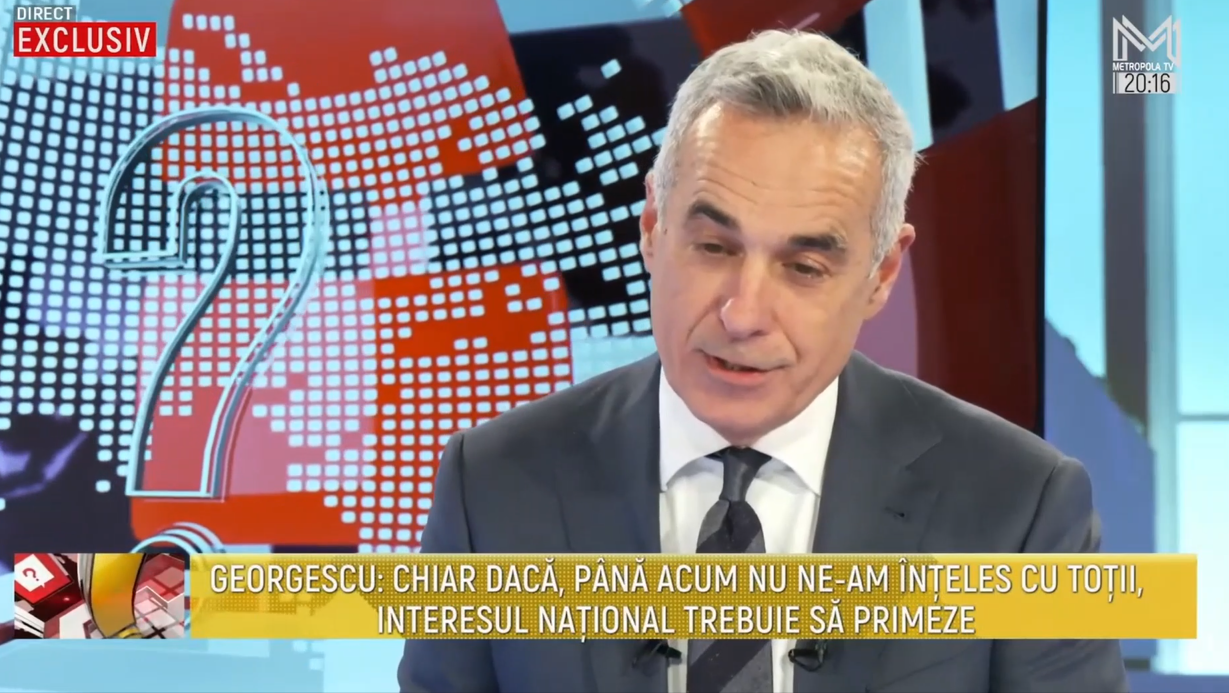 Călin Georgescu: „Atât din echipa președintelui Trump, cât și a lui Elon Musk, am fost întrebat dacă doresc să primesc o invitație”