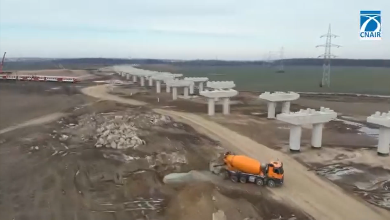 Autostrada A0, care leagă Autostrada de Centură de Autostrada Soarelui, finalizată în proporție de 30%: Posibil ca în această toamnă să putem circula”