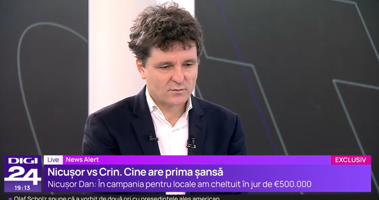 Cu ce BANC a răspuns Nicușor Dan la întrebarea dacă îl vede pe Crin Antonescu în poziția lui Cîrstoiu: „Doi nebuni sar de la etajul 10”