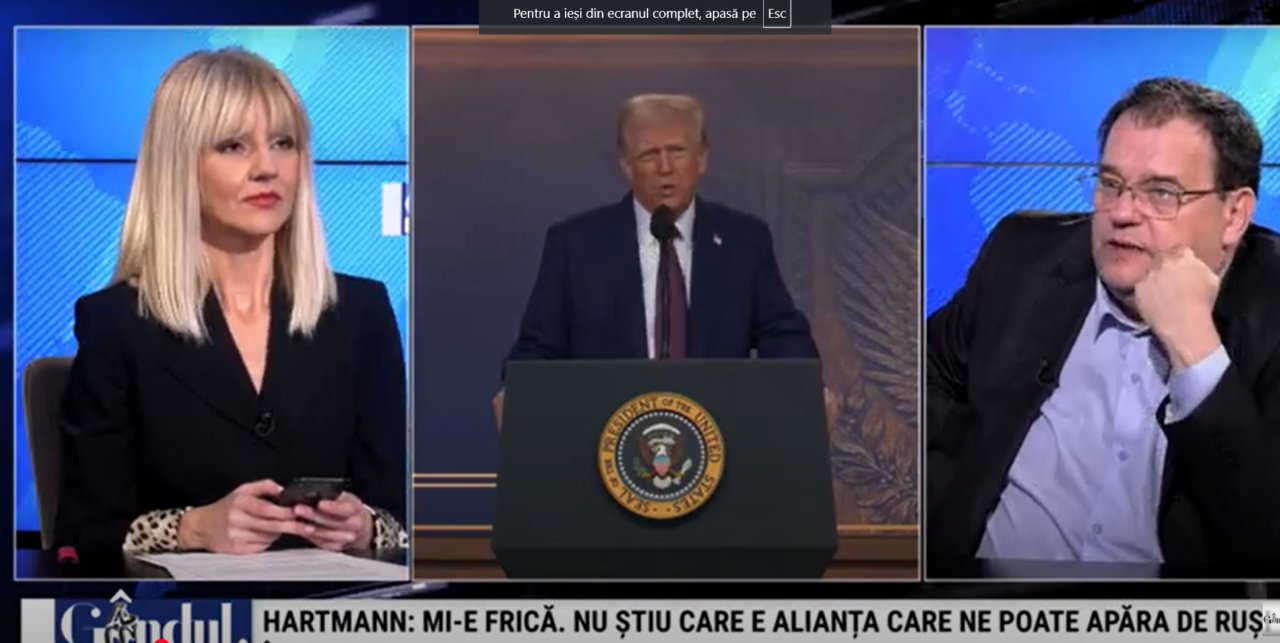 H.D. Hartmann: „Dacă facem această greșeală, să trădăm SUA și pe Trump, România va fi nimicită”