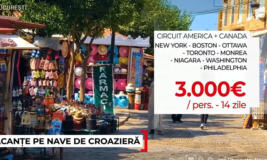 Românii vor să bifeze mai multe destinații în concediu. Croazierele, la mare căutare