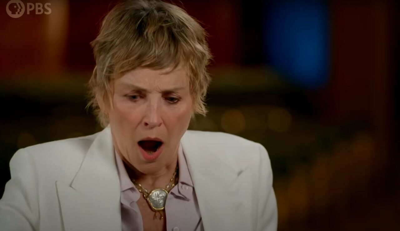 Sharon Stone a izbucnit în LACRIMI după ce a aflat un lucru incredibil despre trecutul ei, în emisiunea „Finding Your Roots”