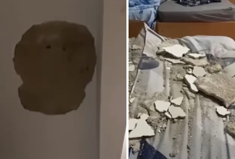 Incident grav la Școala de Poliție Câmpina. Bucăți din TAVAN s-au prăbușit peste un elev în pat: „A picat tavanul peste mine”