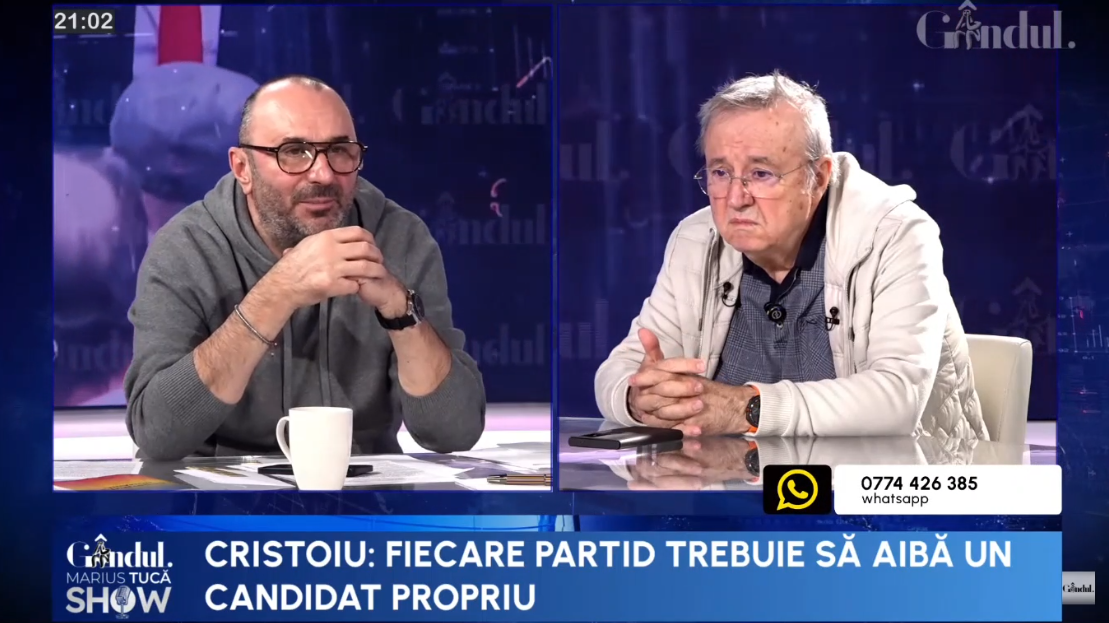 Marius Tucă: „Nicușor Dan după ce a mințit bucureștenii, nu a făcut nimic 4 ani, vrea să fie CANDIDAT?”