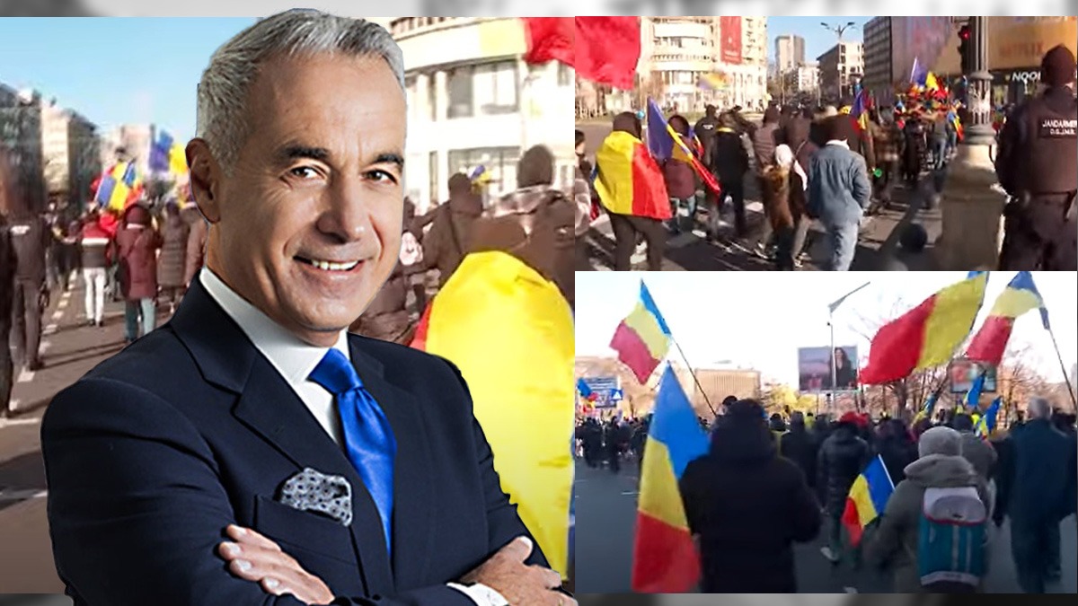 Susținătorii lui Călin Georgescu protestează la guvern/„Jos dictatura!”/ „Să ne vadă și Iohannis, să ne vadă toate partidele, să ne ia în seamă”