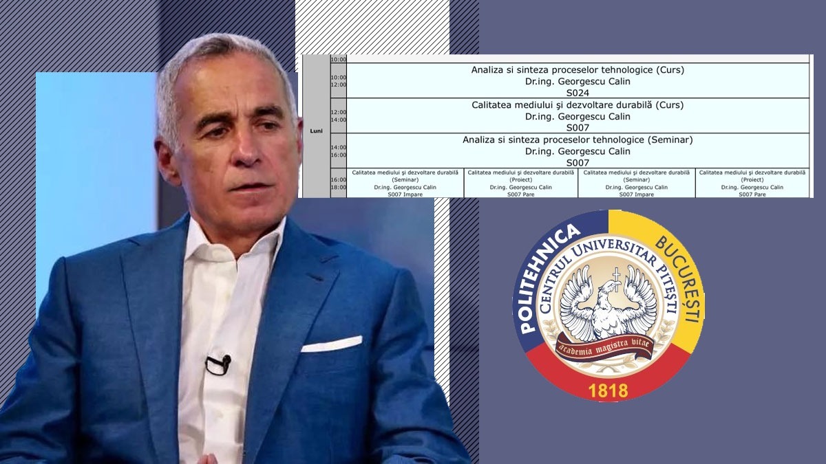 Călin Georgescu s-a AUTOSUSPENDAT de la Universitatea Pitești. Și-a luat concediu fără plată până în februarie