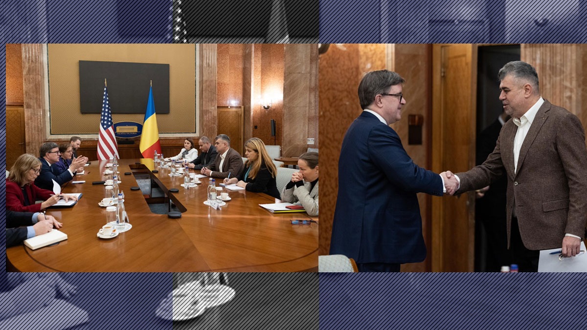 Marcel Ciolacu, discuții despre programul Visa Waiver și Parteneriatul Strategic cu James O’Brien, Secretar de Stat Adjunct al SUA