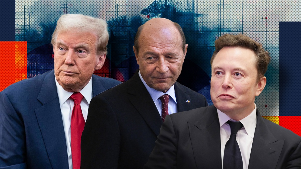 Băsescu, reacție ACIDĂ la adresa viitoarei administrații SUA: „Trump și măciucarul său Musk își latră răstit și imperativ pohtele ce pohtesc”
