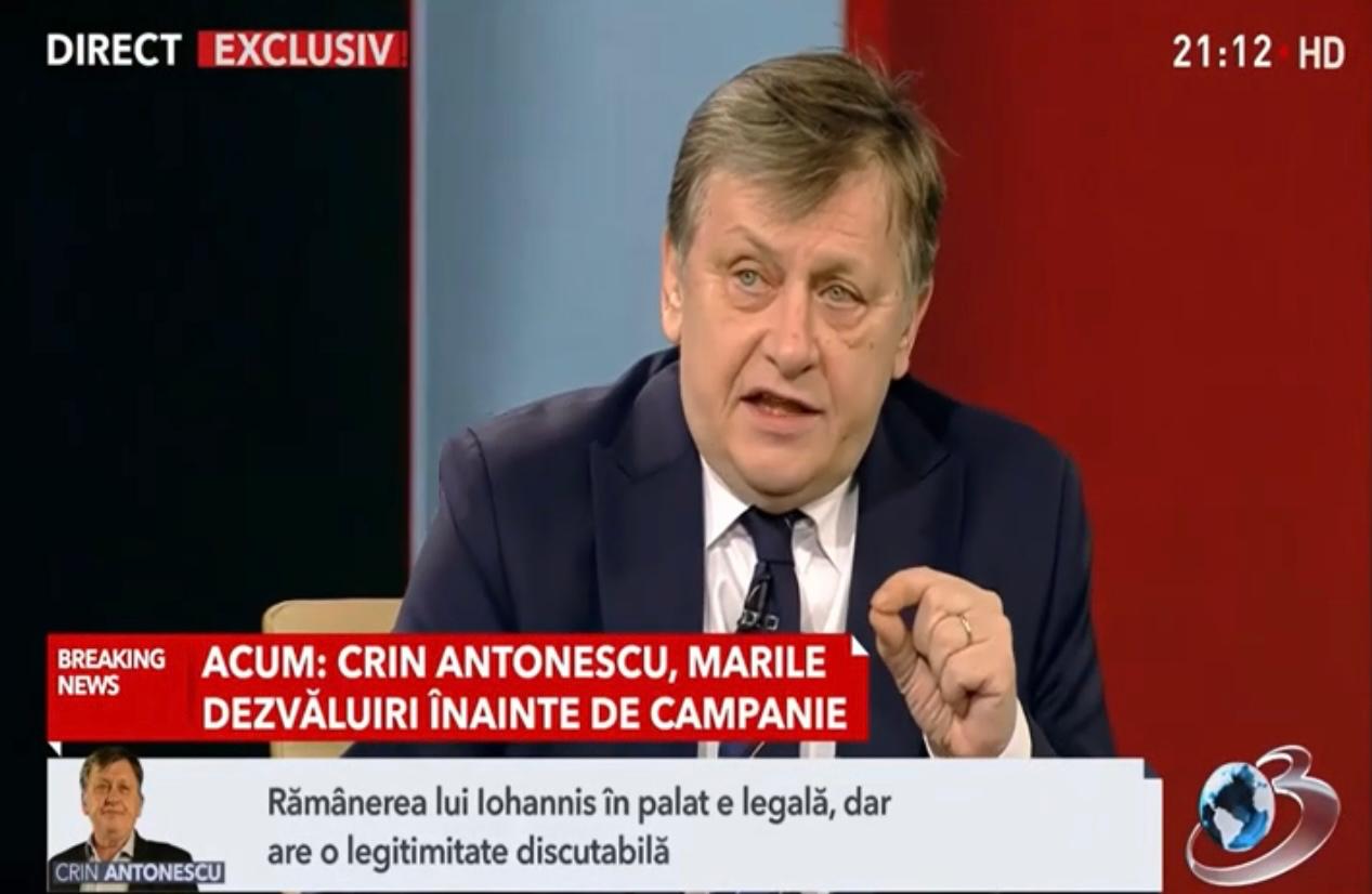 Crin Antonescu consideră că propunerea lui Trump de 5% din PIB pentru APĂRARE este „imposibil” de realizat: „A făcut o figură de stil”