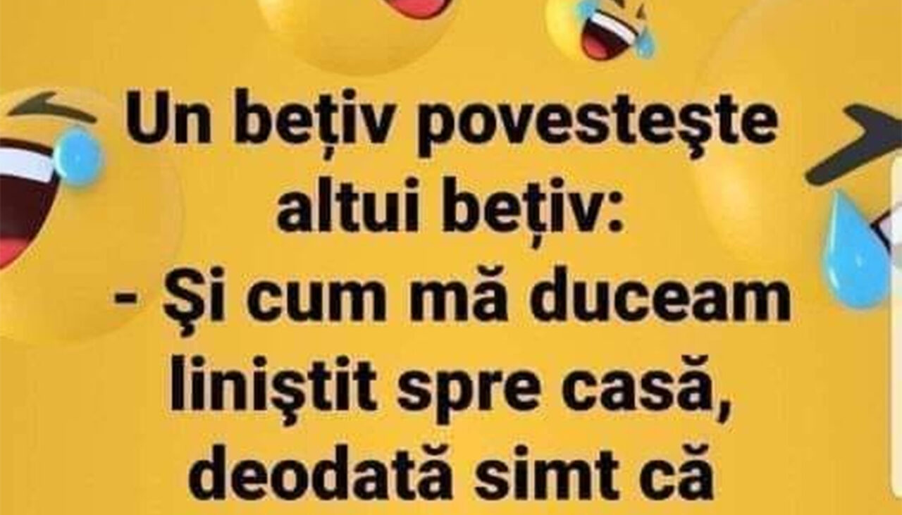 Bancul de miercuri | Discuție între doi bețivi