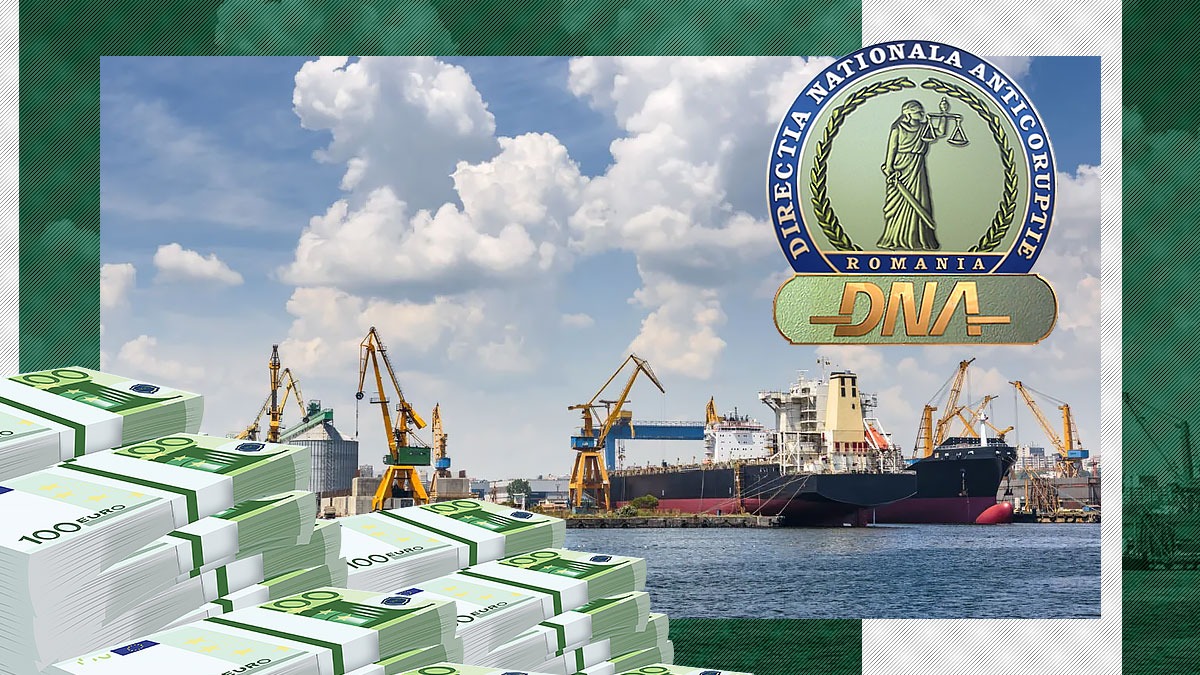 Dosarul „Portul Constanța”. 1 milion € șpagă pentru un contract de achiziție publică / Investigatorul DNA sub acoperire, percheziționat de un afacerist