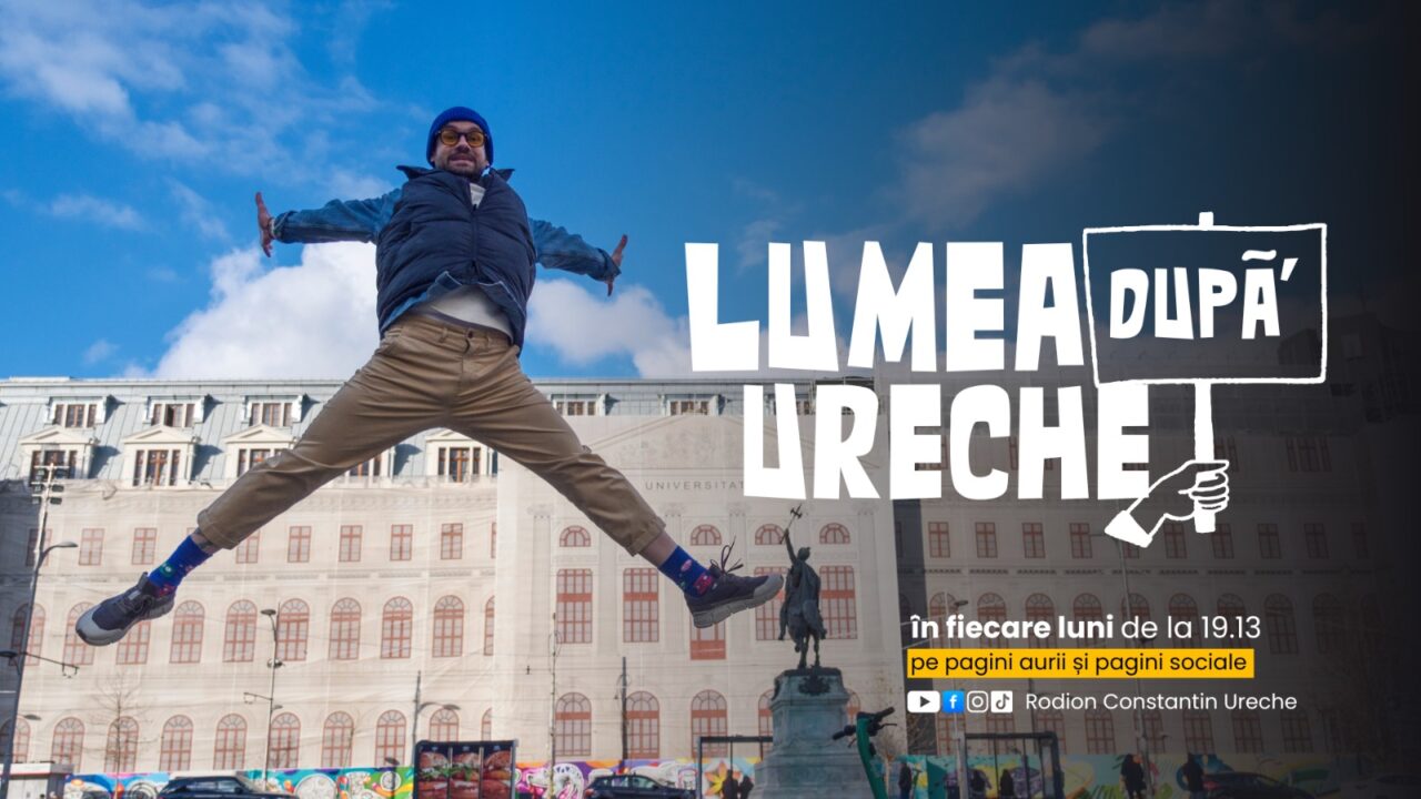 Inginerul Rodion Constantin Ureche vrea să schimbe lumea cu 1000 de idei geniale – sau cel puțin să te facă să zâmbești! Din 17 februarie, pe Youtube