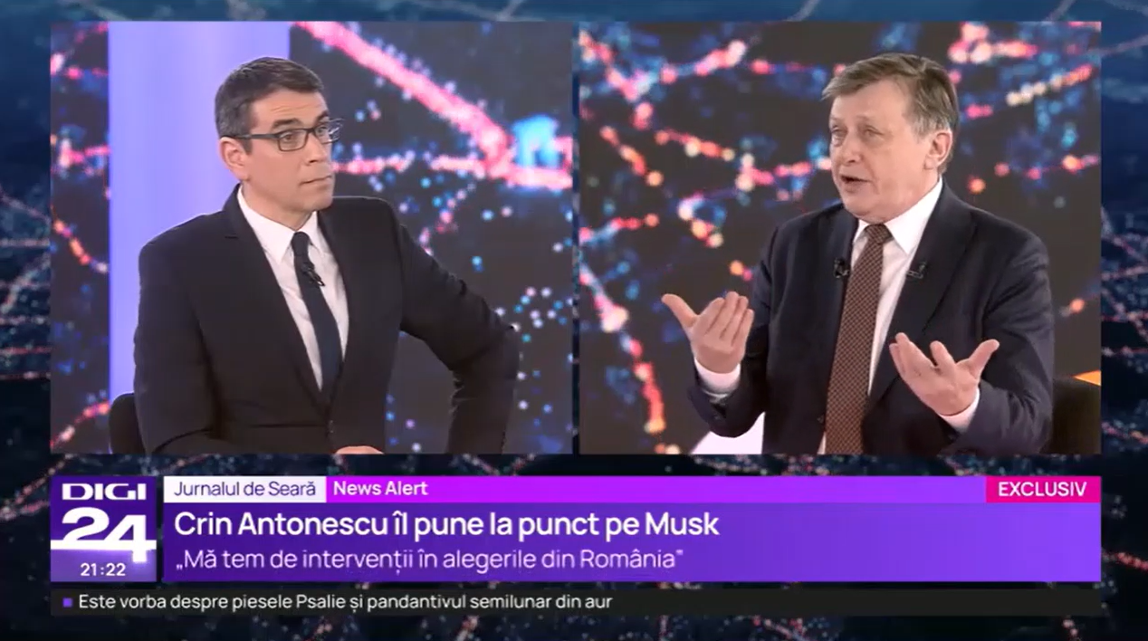 Crin Antonescu: „Nu sunt de acord cu LISTELE NEGRE pentru progresiști”