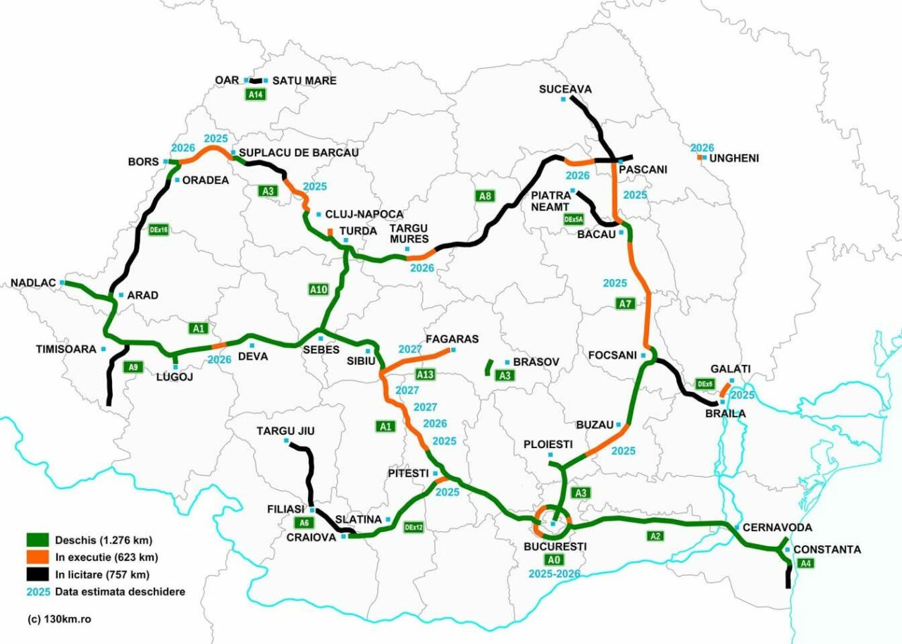 Lucrările pe AUTOSTRADA Bacău-Pașcani continuă și iarna / Sorin Grindeanu: „Este posibil să fie finalizate la sfârșitul acestui an”