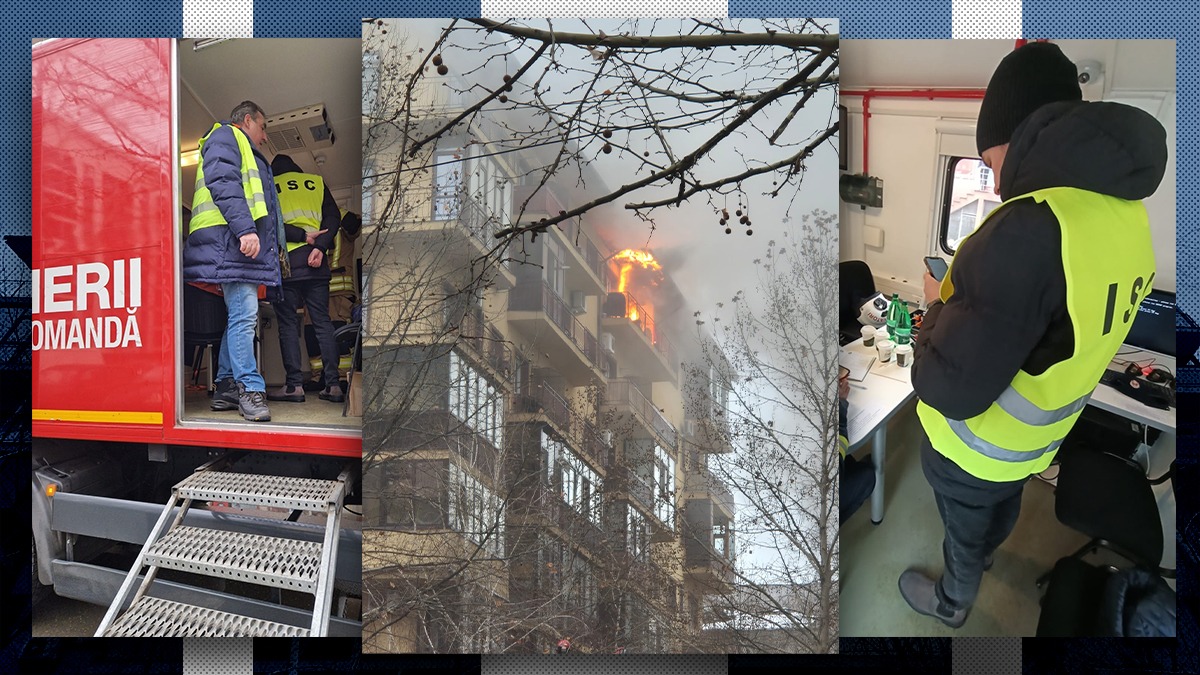 EXCLUSIV | ISC, precizări de ULTIMĂ ORĂ după incendiul din Militari Residence. „Zona este împrejmuită şi securizată”