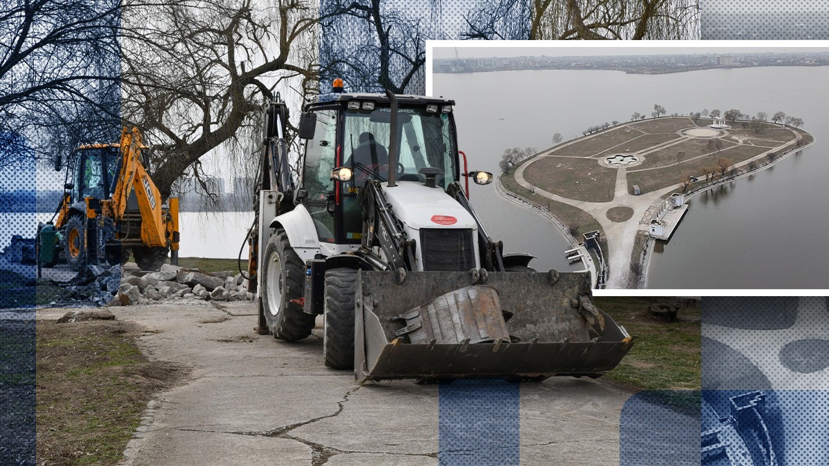 Insula Lacul Morii a intrat în REABILITARE. Valoarea lucrărilor ajunge la aproape 60 de milioane de lei
