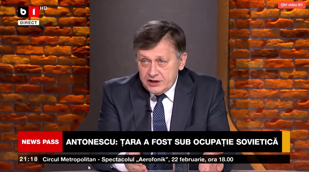 Crin Antonescu: „România trebuie să rămână ferm într-un angajament PRO-OCCIDENTAL”