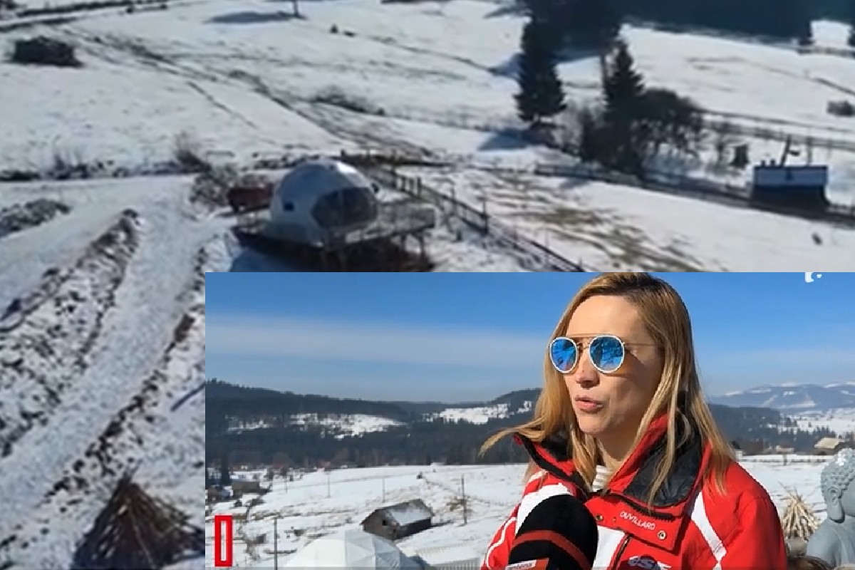 A plecat din București și a deschis o AFACERE inedită la Vatra Dornei. Alina a mutat țara lui Moș Crăciun în România
