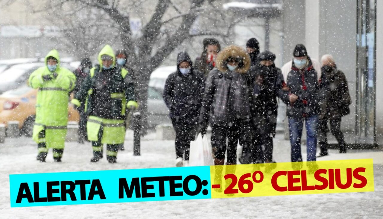 Alertă Severe Weather | Orașele din România unde vor fi -26 grade Celsius începând de mâine