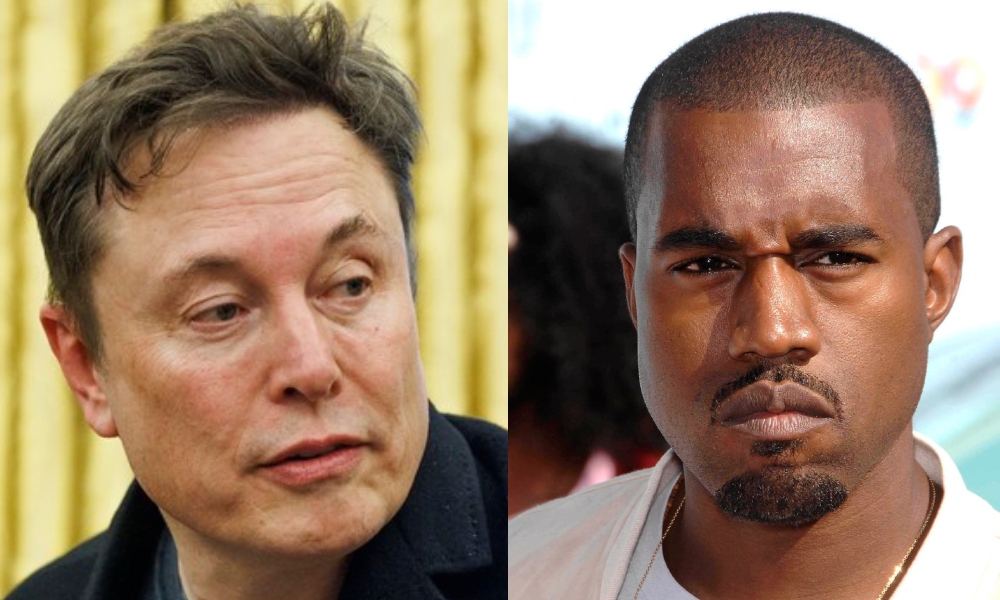 Elon Musk i-a dezactivat contul de X al lui Kanye West, în urma unor comentarii antisemite postate de artist