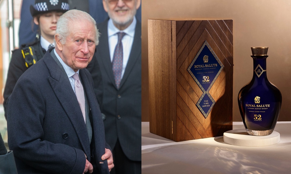 Whisky-ul creat pentru a celebra încoronarea Regelui Charles al III-lea, pus la vânzare în ROMÂNIA. Băutura de lux costă mai mult decât o Dacie Duster