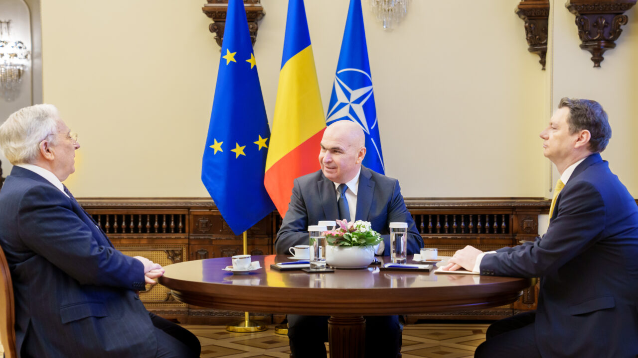 Ilie Bolojan a primit la Palatul Cotroceni o delegaţie a conducerii BNR, reprezentată de Guvernatorul Mugur Isărescu