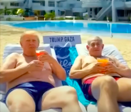 Donald Trump promovează NOUA Fâșie Gaza, o posibilă viitoare destinație turistică populară, cu zgârie noi și dansatoare din buric