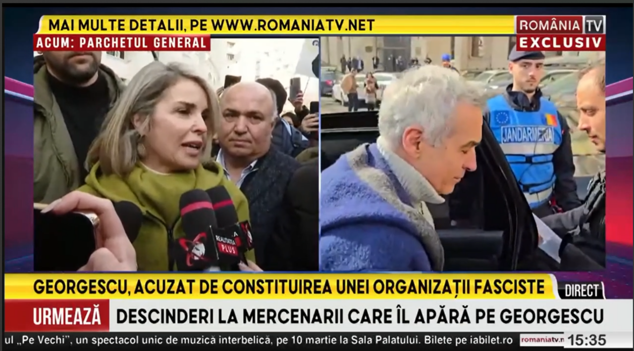 Cristela Georgescu, după ce soțul ei a fost dus la PARCHETUL GENERAL: „Luptăm și ne menținem demni. Așteptăm”