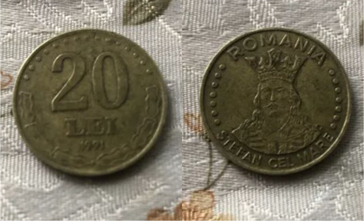 Cu cât a ajuns să se vândă o monedă de 20 lei din 1991, acum, în februarie 2025