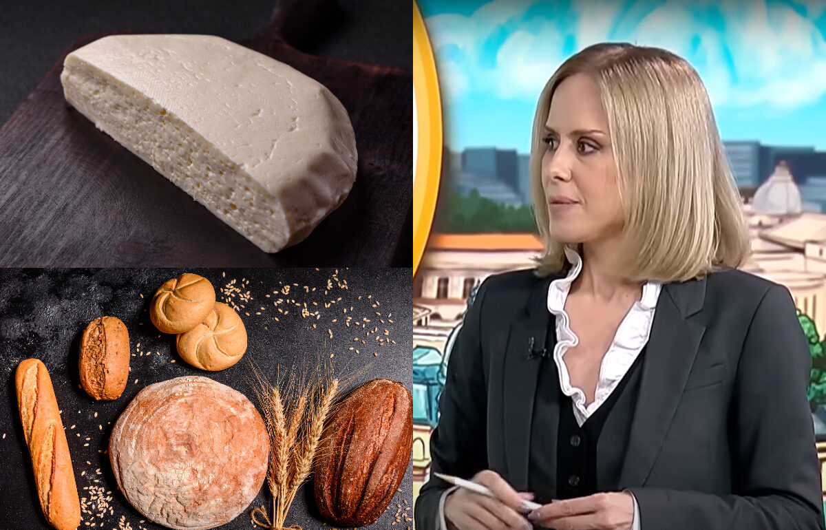 De ce este recomandat să se consume rar brânză cu pâine, potrivit dr. nutriționist Mihaela Bilic