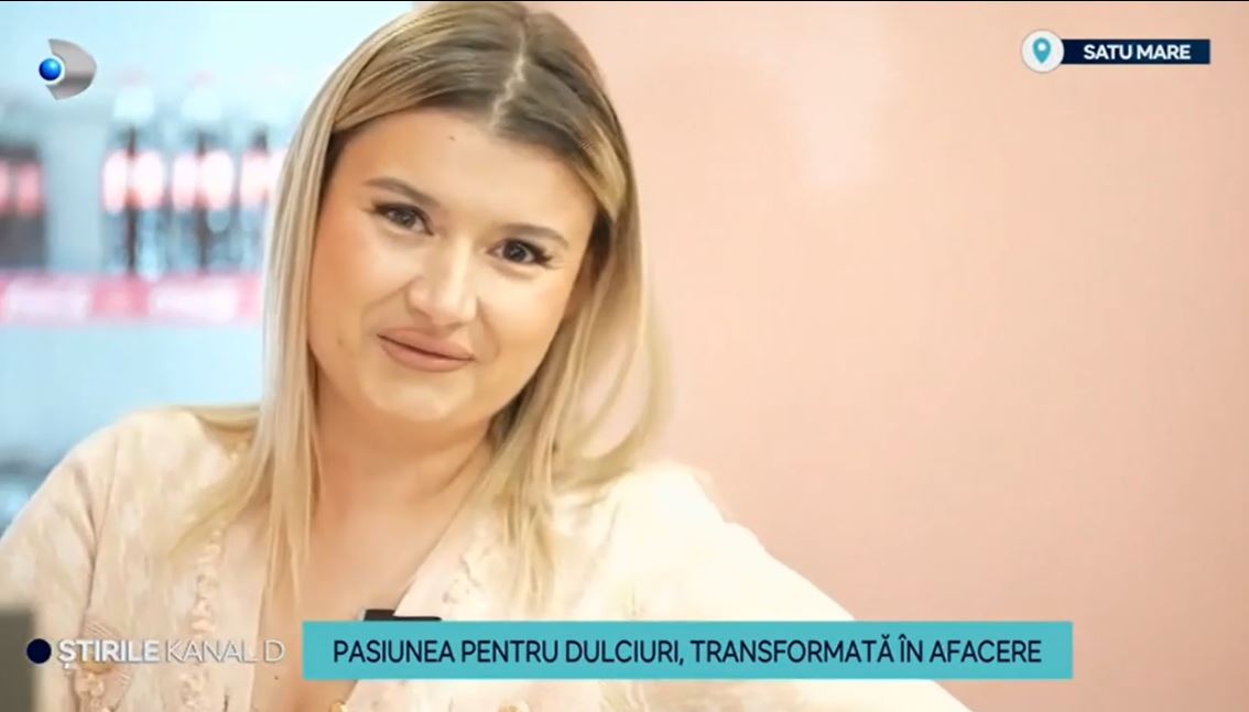 Afacerea de succes a unei tinere din Satu Mare. A renunțat la Farmacie și și-a urmat visul de a face prăjituri: „Toată lumea spunea că nu o să meargă”