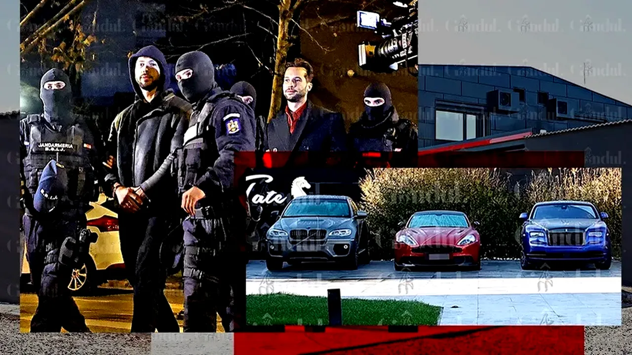 Frații Tate primesc înapoi mașini de lux, proprietăți și acces la CONTURI blocate, la câteva ore după ce au plecat din România. Decizia judecătorilor