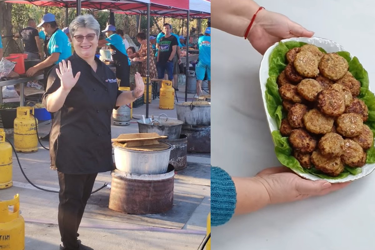 Chifteluțe la cuptor pregătite de Gina BRADEA. „Sunt mai dietetice și foarte gustoase”