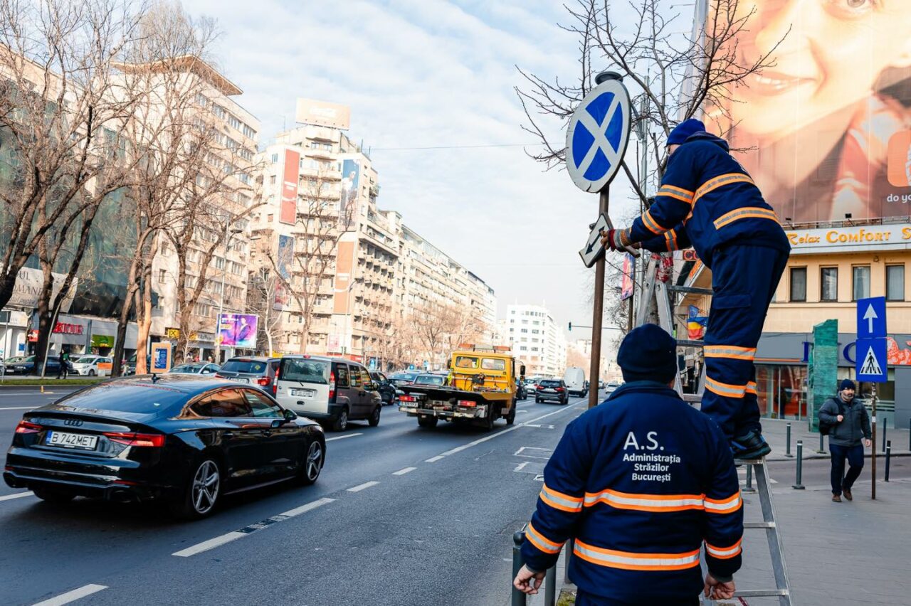 Nicușor Dan s-a apucat de CURĂȚENIE în Capitală și atrage atenția că: „Vandalizarea bunurilor publice este un act ilegal”
