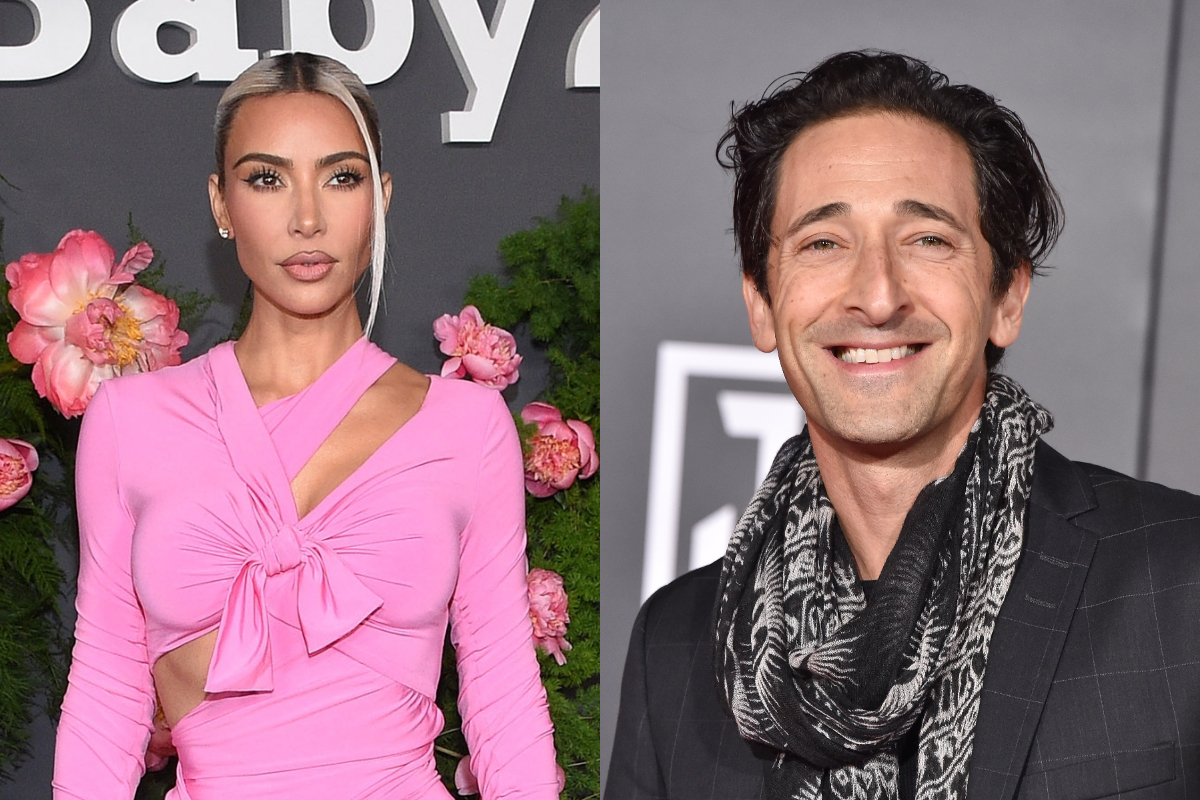 Kim Kardashian a gafat! Cu cine a putut să îl confunde diva pe actorul Adrien Brody, câștigător al Globului de Aur pentru rolul din „The Brutalist”